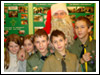 Mikołaj przyszedł do naszej drużyny.Grudzień 2007