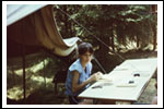 Obóz Drużyny Dęby Niesulice 1986 COLOR