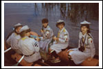 Obóz Drużyny Dęby Niesulice 1986 COLOR