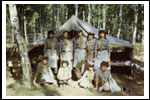 Obóz Drużyny Dęby Niesulice 1986 COLOR