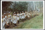 Obóz Drużyny Dęby Niesulice 1986 COLOR