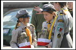 Dęby na Uroczystości Posadzenia Dębu Katyńskiego 16.04.2011