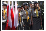 Dęby na Uroczystości Posadzenia Dębu Katyńskiego 16.04.2011
