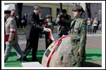 Dęby na Uroczystości Posadzenia Dębu Katyńskiego 16.04.2011