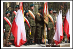Dęby na Uroczystości Posadzenia Dębu Katyńskiego 16.04.2011