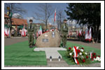 Dęby na Uroczystości Posadzenia Dębu Katyńskiego 16.04.2011