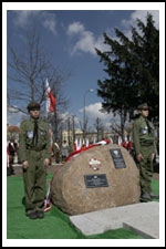 Dęby na Uroczystości Posadzenia Dębu Katyńskiego 16.04.2011