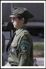 Dęby na Uroczystości Posadzenia Dębu Katyńskiego 16.04.2011
