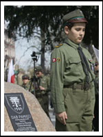 Dęby na Uroczystości Posadzenia Dębu Katyńskiego 16.04.2011