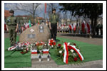 Dęby na Uroczystości Posadzenia Dębu Katyńskiego 16.04.2011