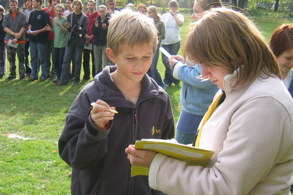 Zimowe Zawody na  Orientację Bystrzyca Górna 2006